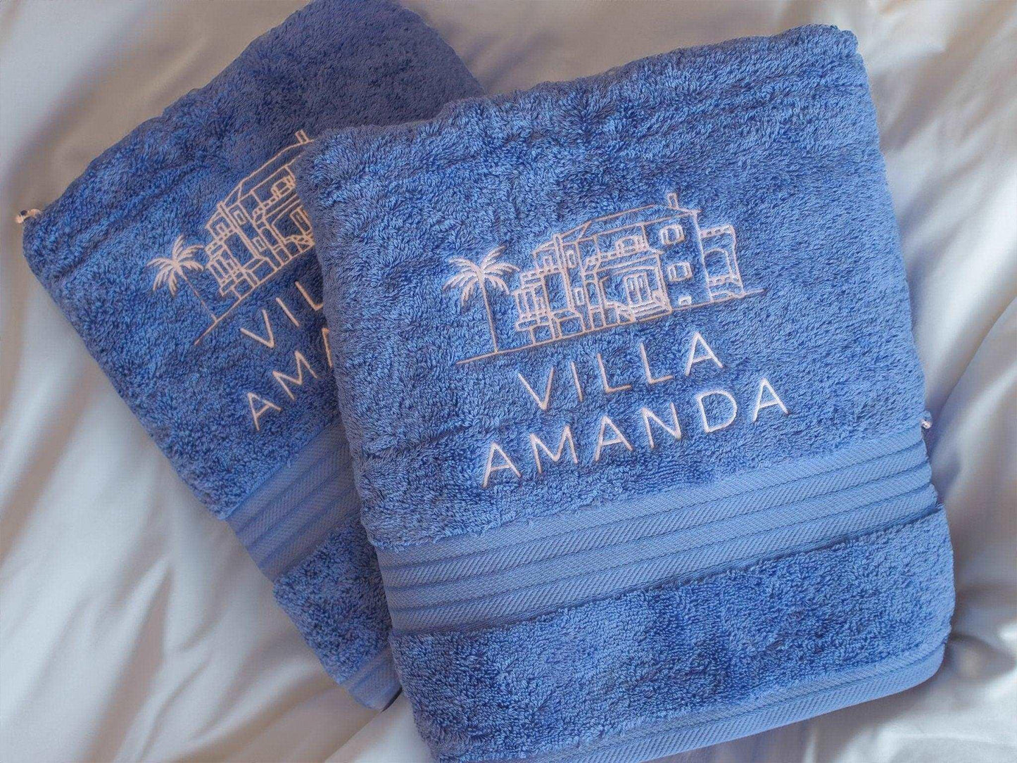 Luxury Bath Towels | Personalised Embroidered Towels for Hotels - JBrandWorks